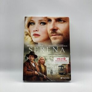 Serena‎ DVD Bradley Cooper Jennifer Lawrence Target Exclusive Bonus Disc Movie